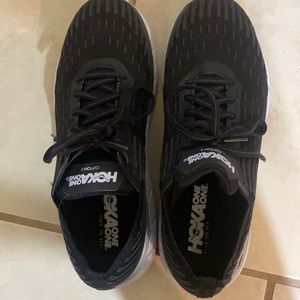 Hoka shoes, great for standing all day